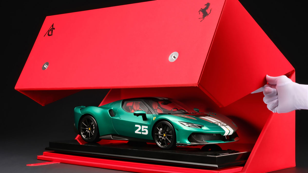 Amalgam Just Unveiled 4 Miniature Ferraris to Match Your Supercar