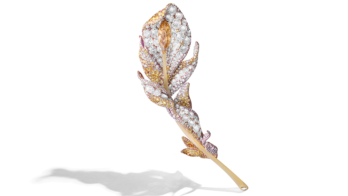 Jeweler Cindy Chao Unveils an Ethereal, One-of-a-Kind Brooch With a 4-Carat Diamond