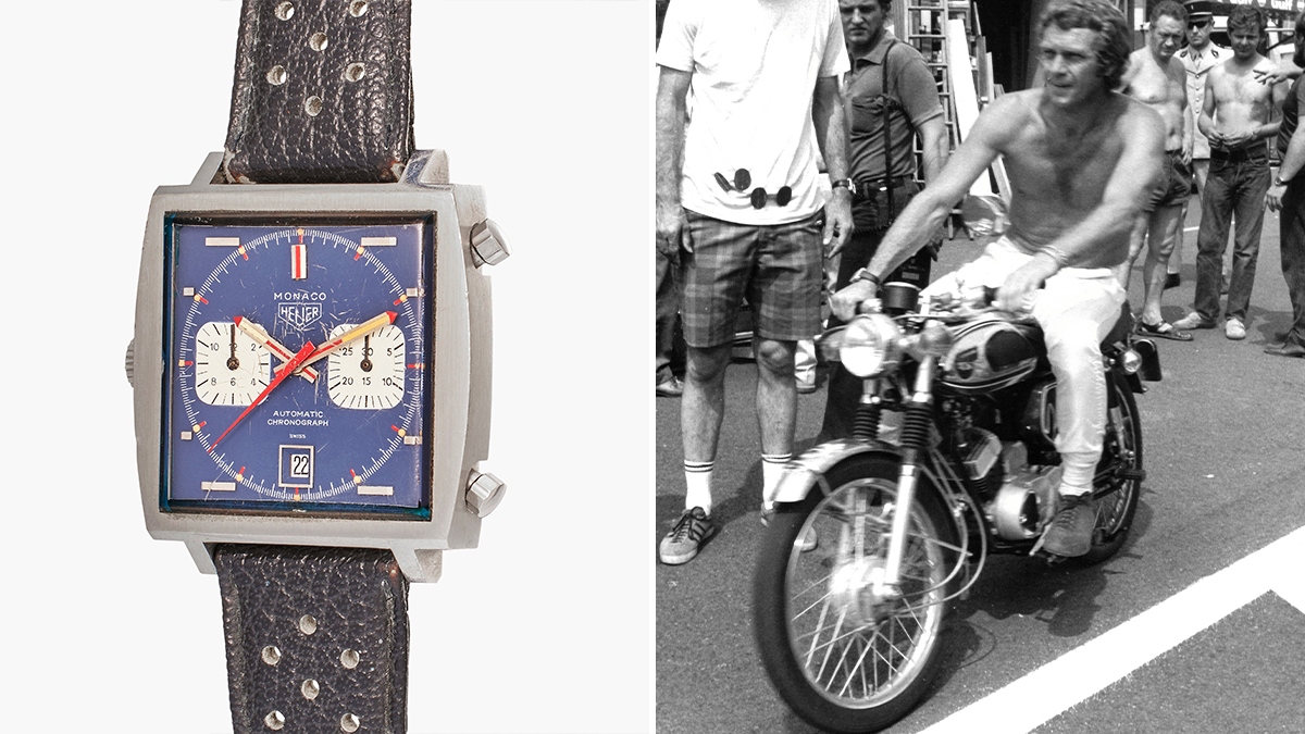 Steve McQueen’s Heuer Monaco From ‘Le Mans’ Could Fetch up to $1 Million at Auction