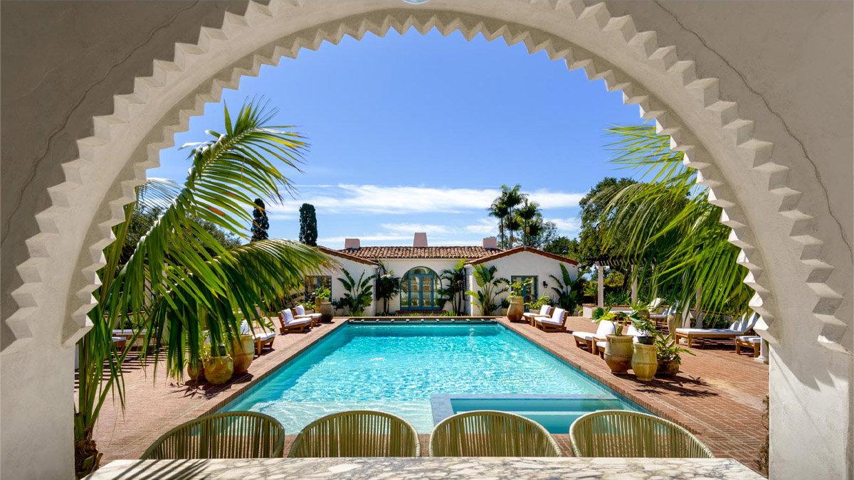 A Revitalized 1920s Estate in Montecito Captures Coastal Views for $35 Million
