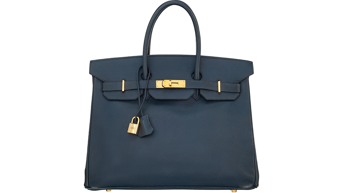 A Rare Hermès Birkin Twice Signed by Jane Birkin Is Up for Auction