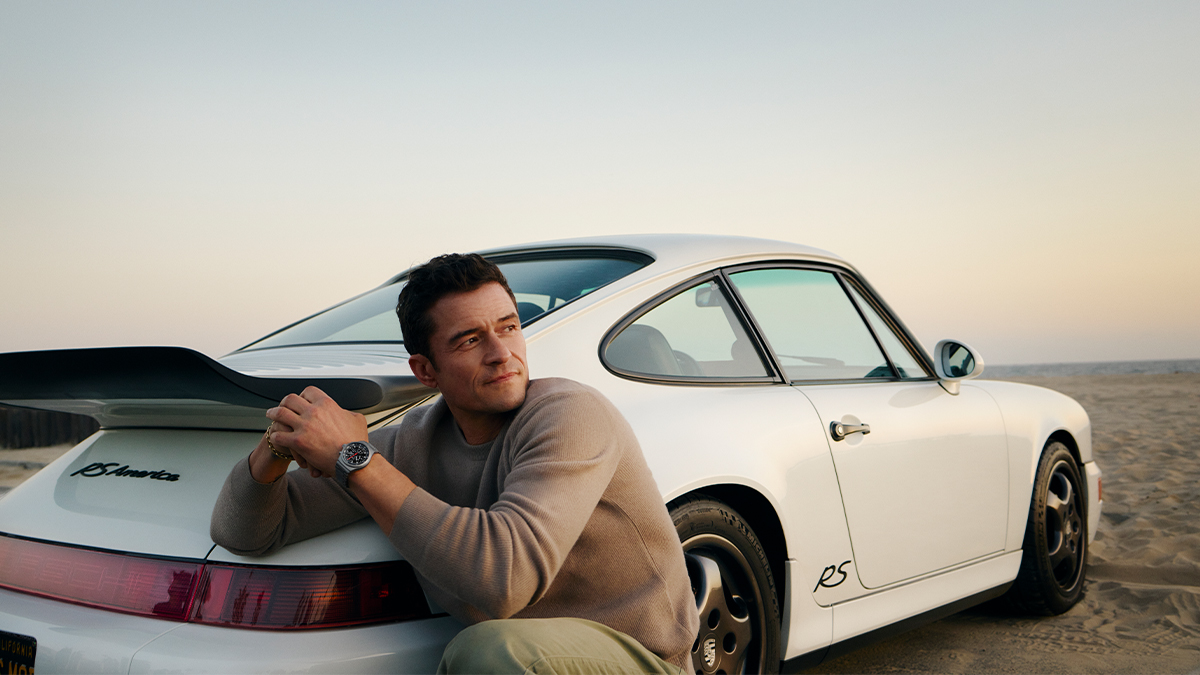 Orlando Bloom on His First 911 and the New Porsche Design Headquarters