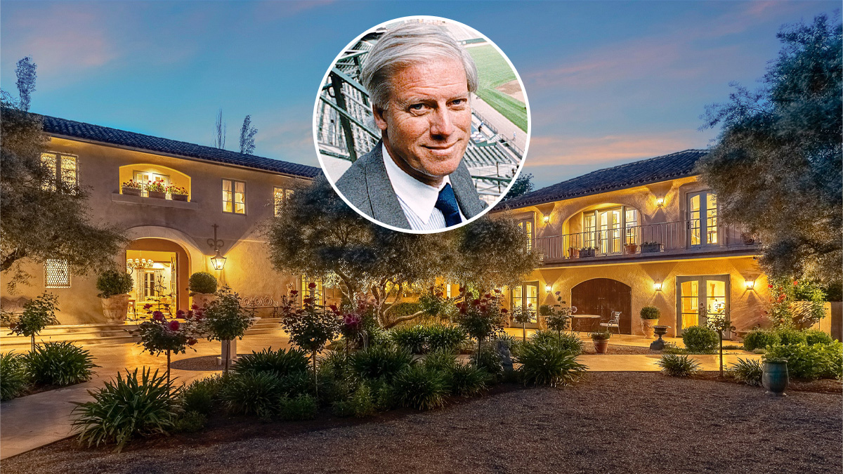 Late San Francisco Giants Owner Peter Magowan’s California Wine Country Retreat Lists for $13 Million