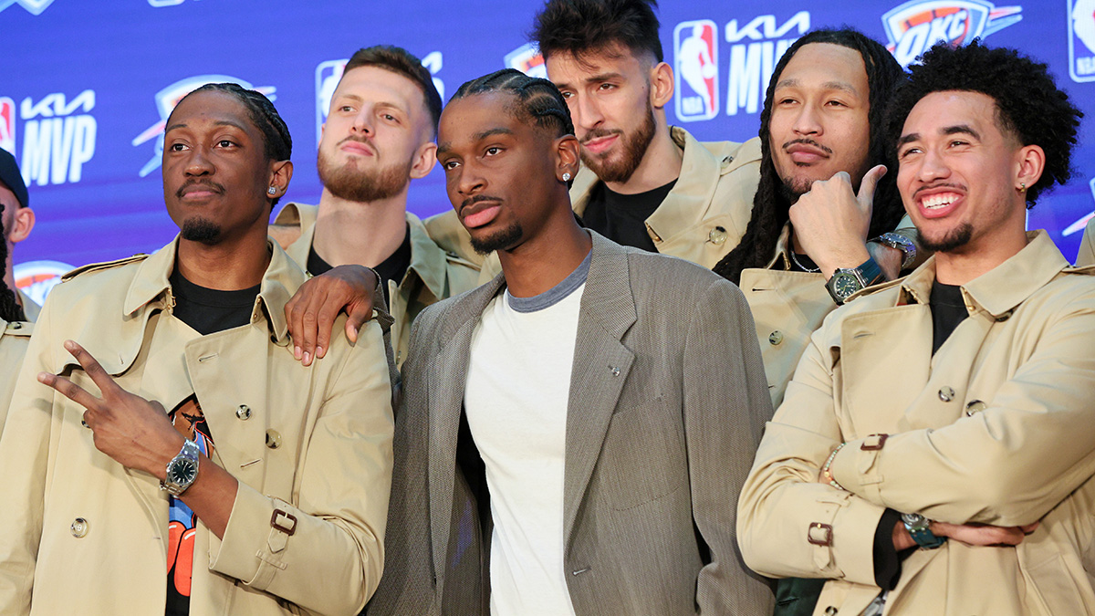 Back-to-Back NBA MVP Shai Gilgeous-Alexander Gives His Teammates AP Watches and Burberry Trenches
