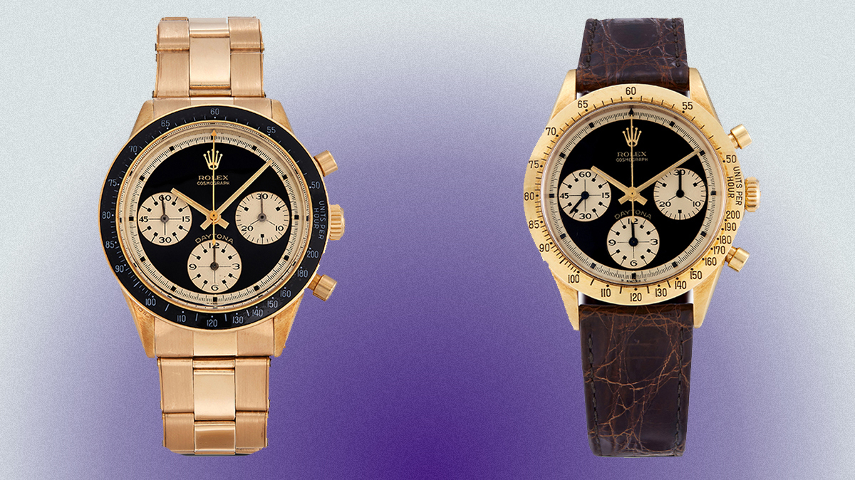 Two Rare Gold Rolex Daytona ‘Paul Newmans’ Are Headed to Auction