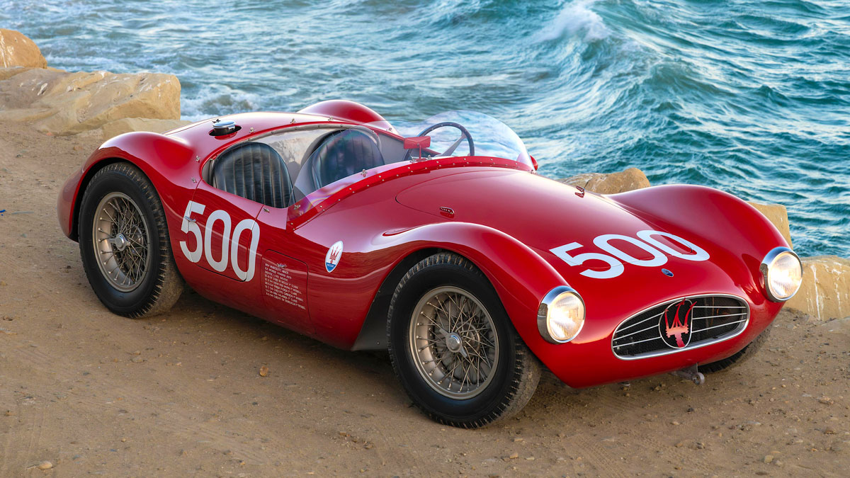 This Class-Winning 1954 Maserati Race Car Could Fetch Nearly $3 Million at Auction