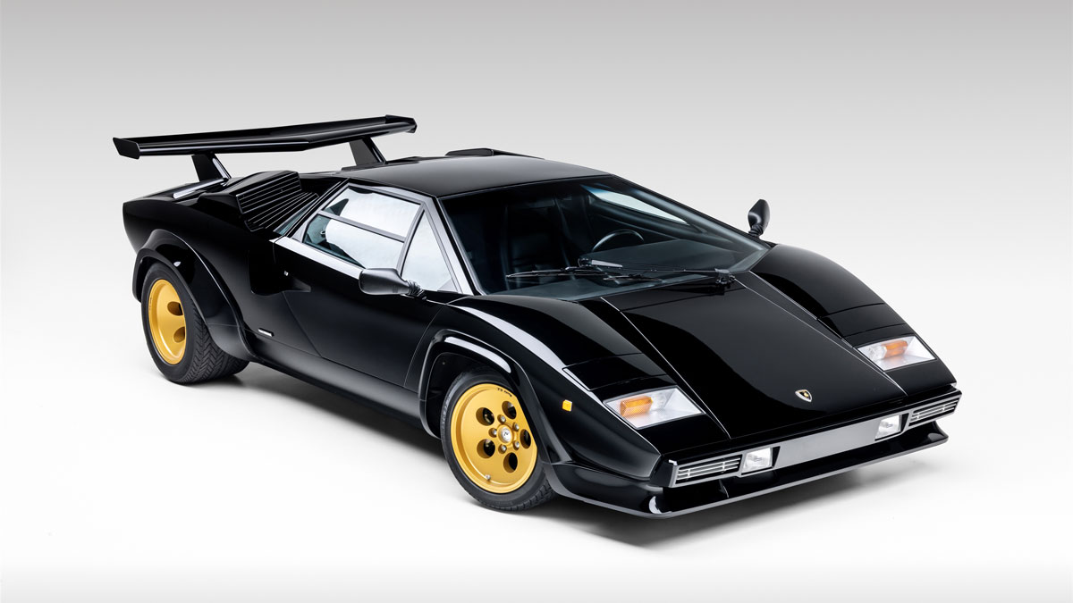 This Fully Restored 1985 Lamborghini Countach Could Fetch $1.1 Million at Auction