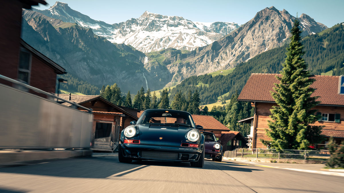 Owners of Singer’s Reimagined Porsche 911s Took to the Swiss Alps, and We Got a Taste