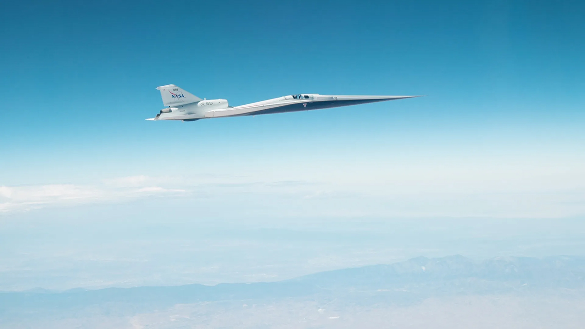 NASA’s New Supersonic Jet Just Broke the Sound Barrier Twice on Test Flights