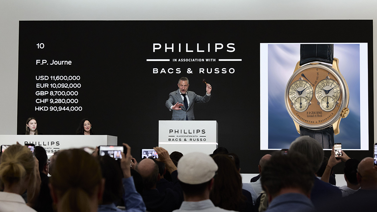 Phillips Just Held the Highest-Grossing Watch Auction in U.S. History