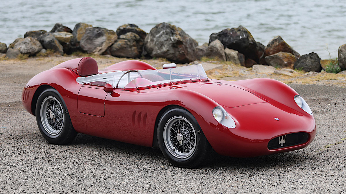 This Gorgeous 1957 Maserati Racer Could Fetch Almost $3 Million at Auction
