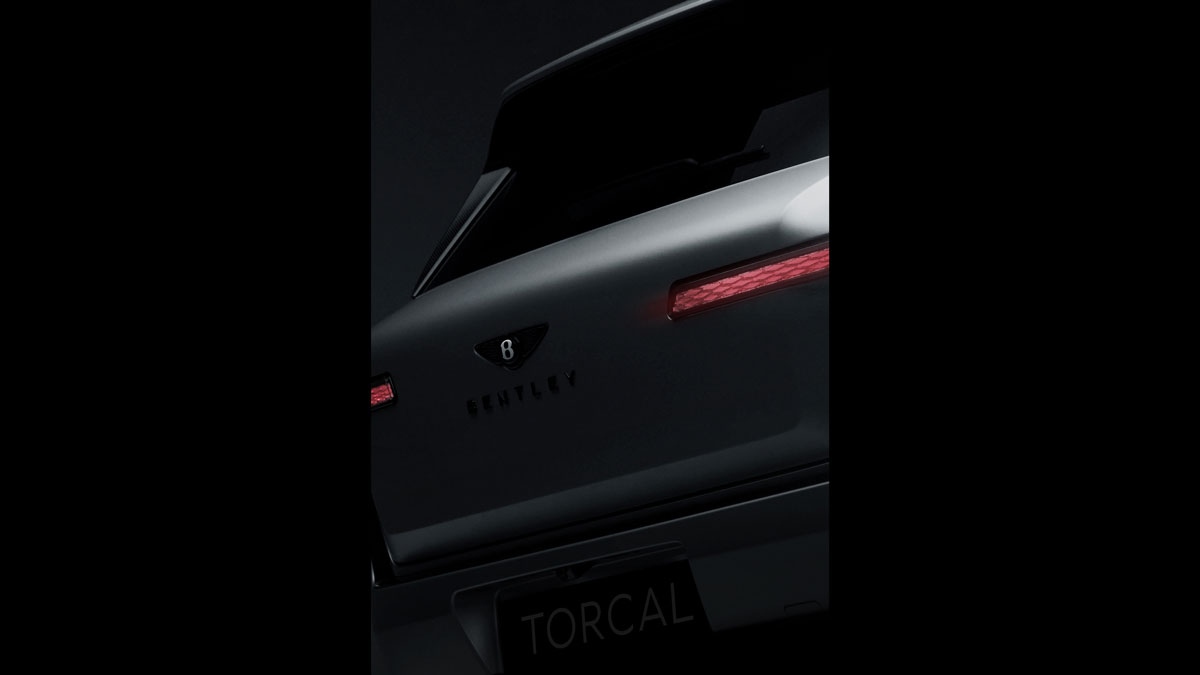 Bentley Teases Its First EV, the Torcal