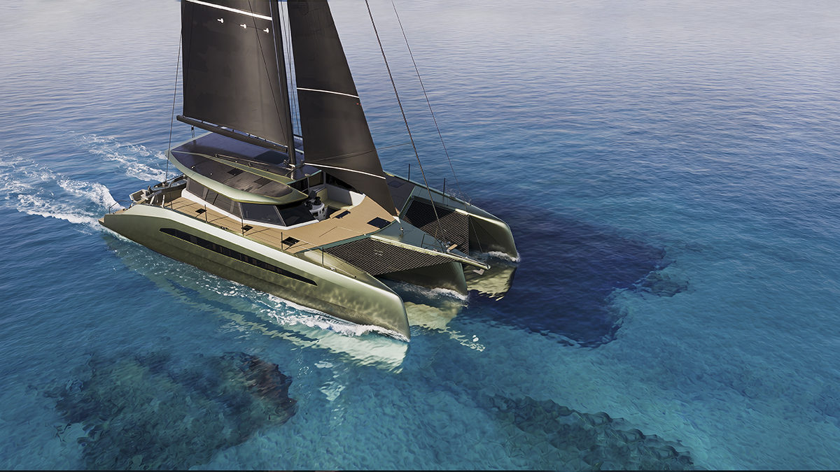 This New 53-Foot Trimaran Is Designed for Offshore Cruising in Style