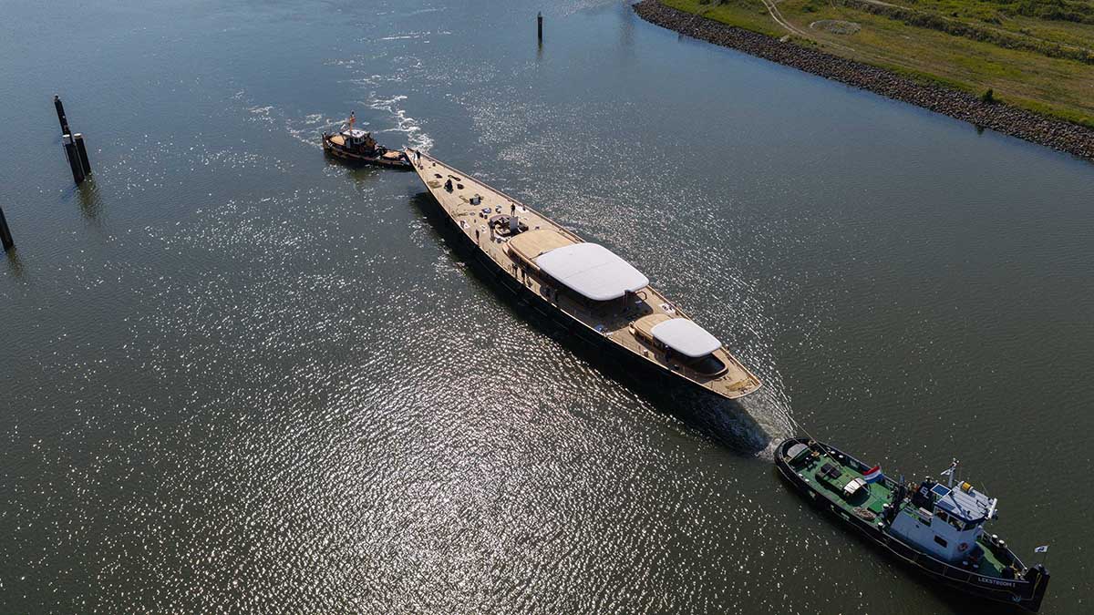 Meet ‘Zero,’ a New 230-Foot Sailing Yacht That Runs Entirely on Renewable Energy