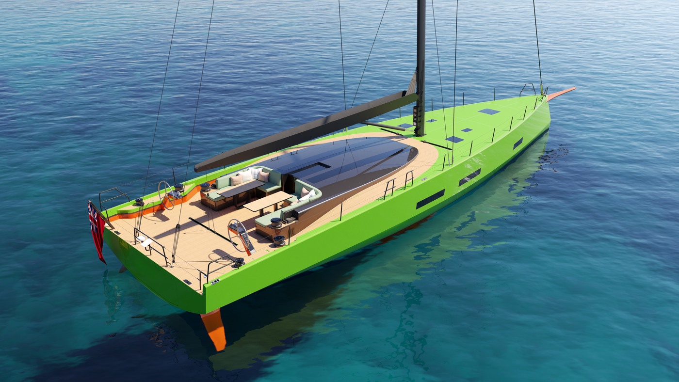 Baltic’s New 80-Foot Sailing Yacht Is a Lean, Green, Racing Machine