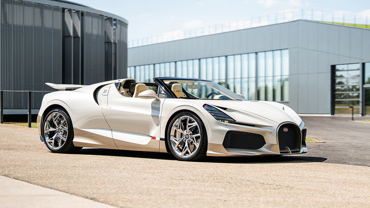 The Last Bugatti Mistral Brings the Marque’s W-16 Era to an End