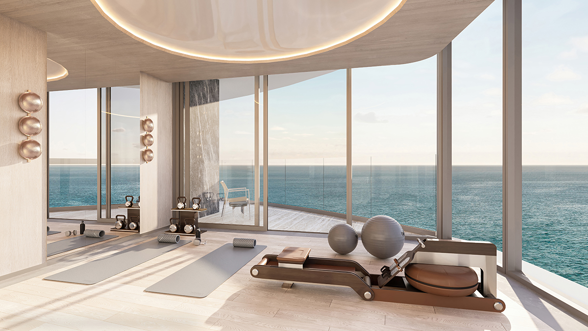 This $75 Million Miami Beach Triplex Penthouse Wants to Help You Live Longer