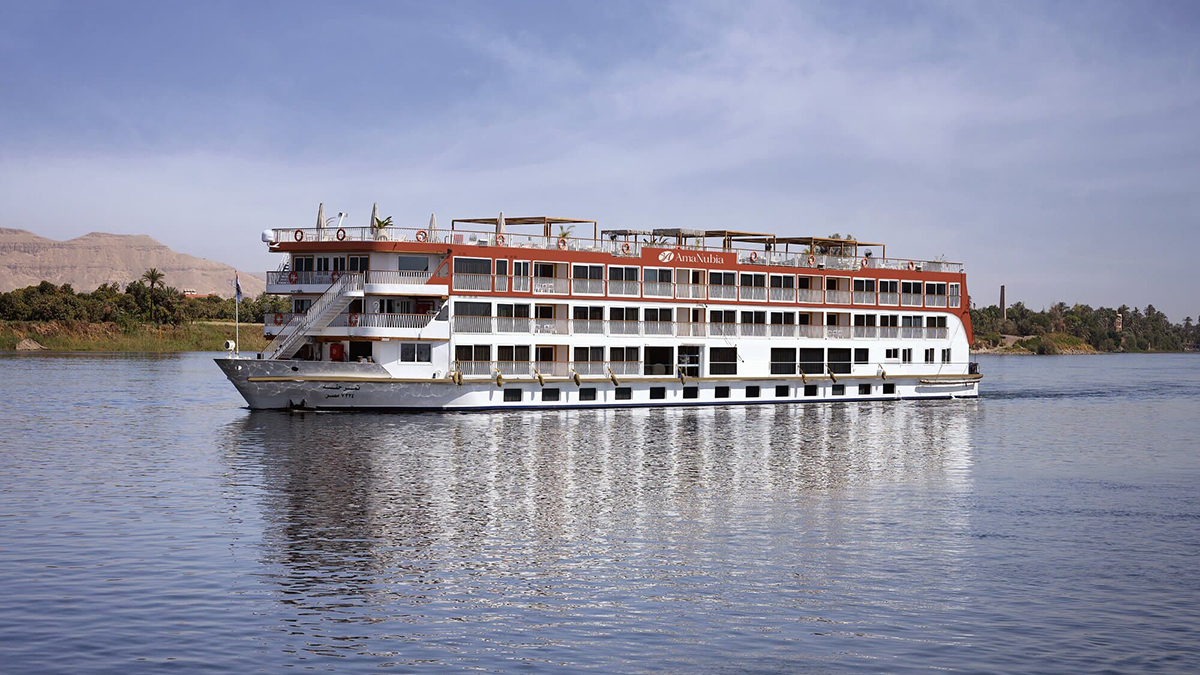 This New 236-Foot Luxury River Ship Will Launch on the Nile This Fall