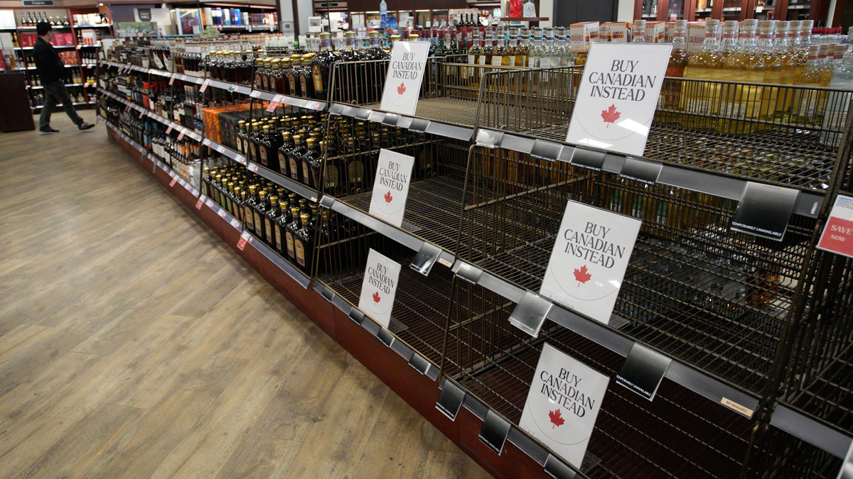 Nearly 70% of Canadians Support Banning American Booze: Survey