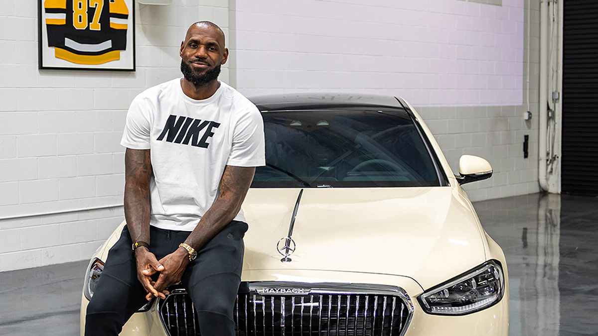 A LeBron James-Designed Mercedes-Maybach S680 Is Heading to Auction